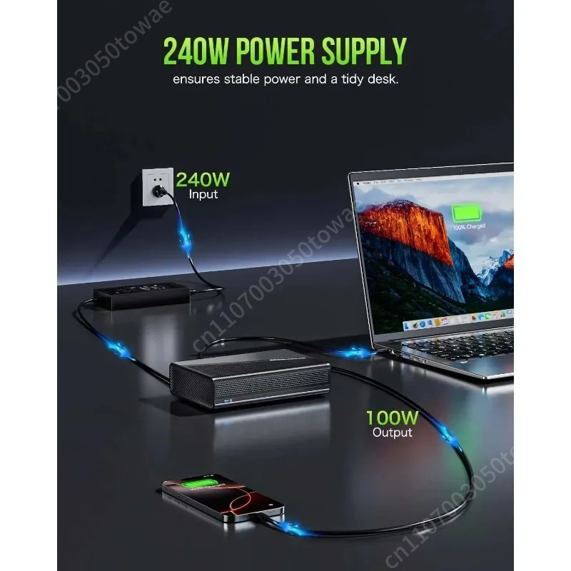 Oculink Egpu Dock Graphics Card - محطة توصيل وحدة معالجة الرسومات الخارجية