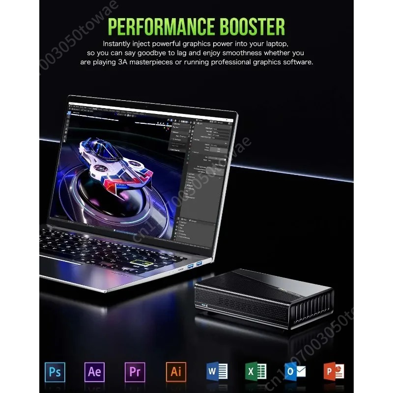 محطة توصيل وحدة معالجة الرسوما - مراجعة Oculink Egpu Dock Graphics Card وسعره