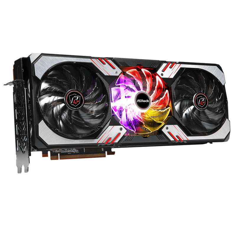 بطاقة الرسومات ASRock RX 6800X - مراجعة Triple Fan Gaming Graphics Card 16Gb وسعره