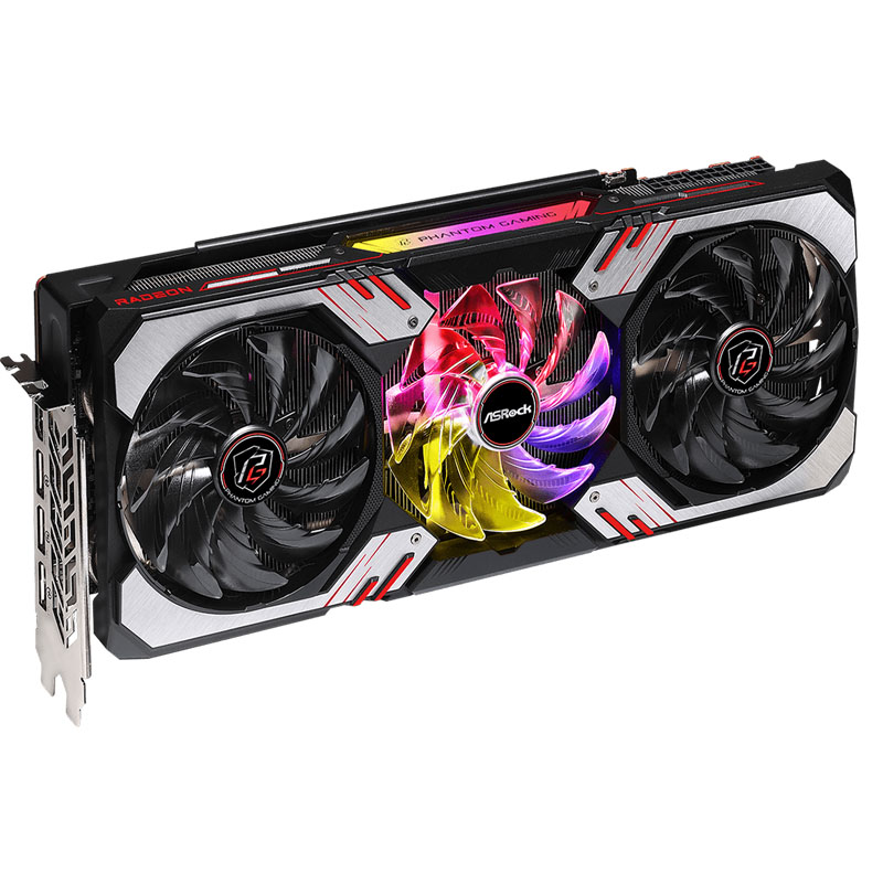 بطاقة الرسومات ASRock RX 6800X - مراجعة Triple Fan Gaming Graphics Card 16Gb وسعره